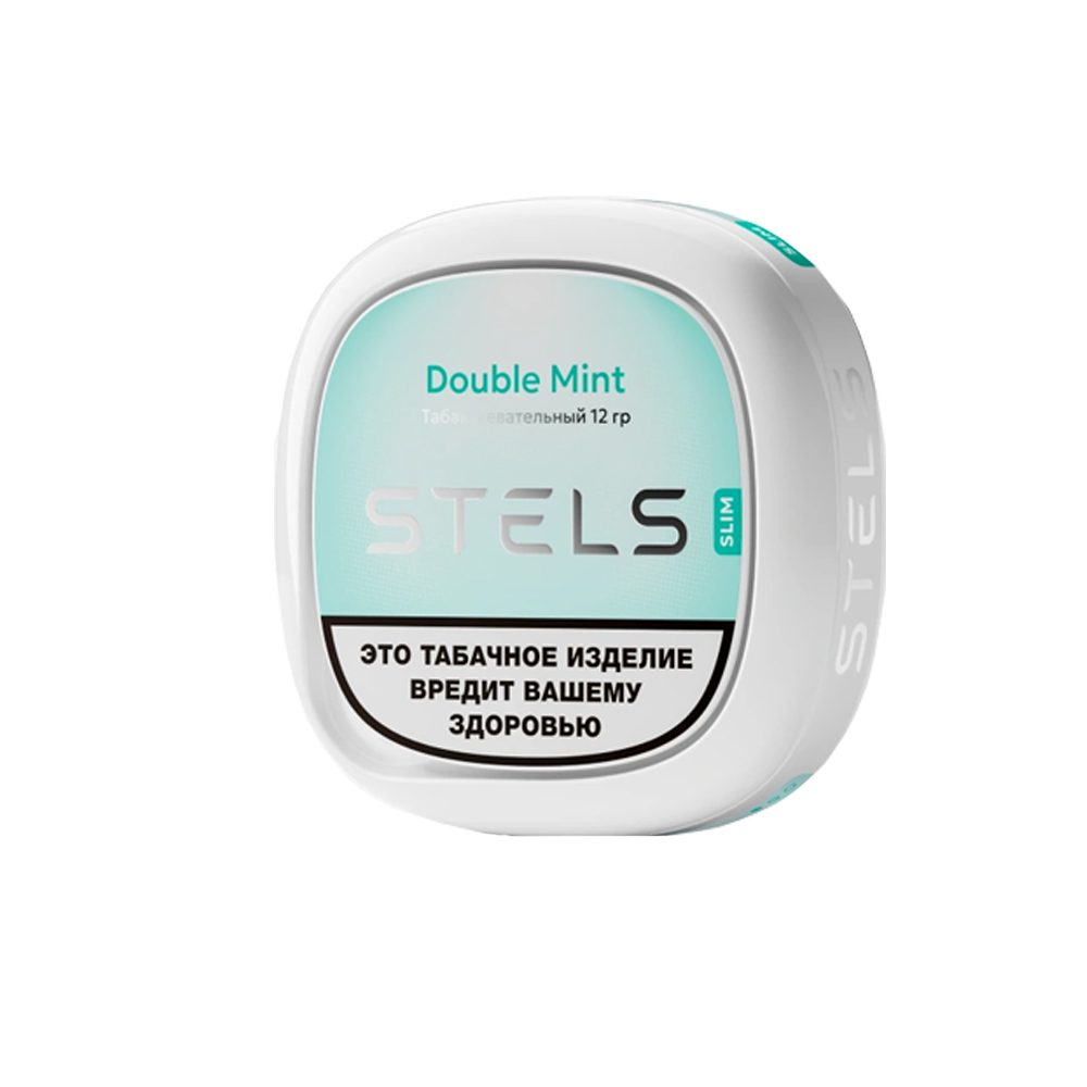Жевательный табак Stels Slim (double mint) 12гр М