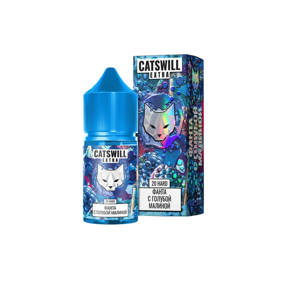Catswill Extra salt (фанта с голубой малиной) 20 hard M