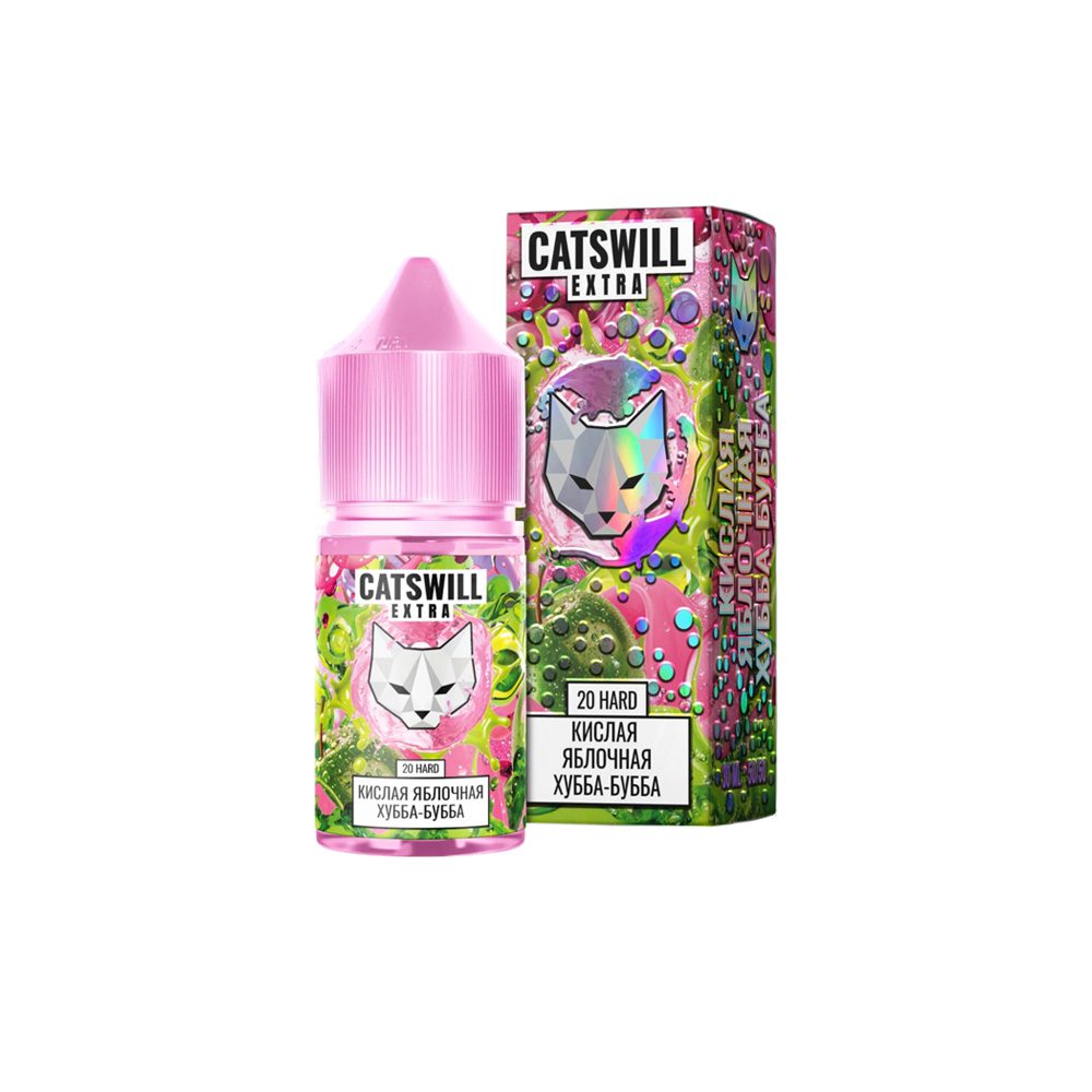 Catswill Extra salt (кислая яблочная хубба-бубба) 20 hard M
