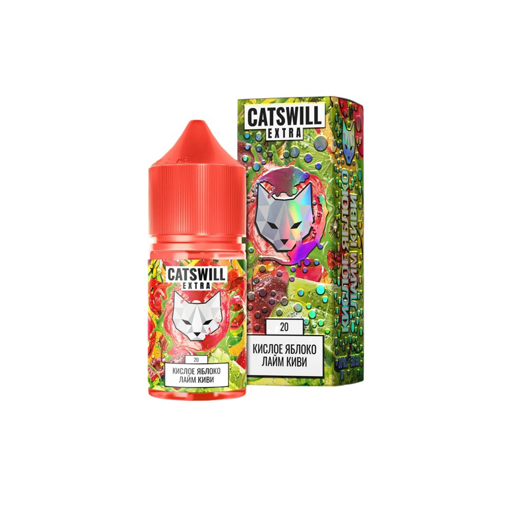 Catswill Extra salt (кислое яблоко/лайм/киви) 20mg M