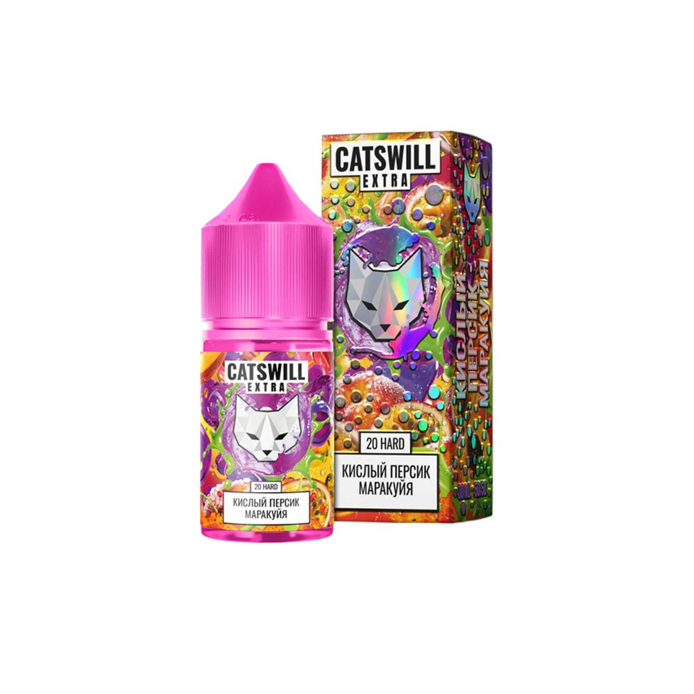 Catswill Extra salt (кислый персик/маракуйя) 20 hard M