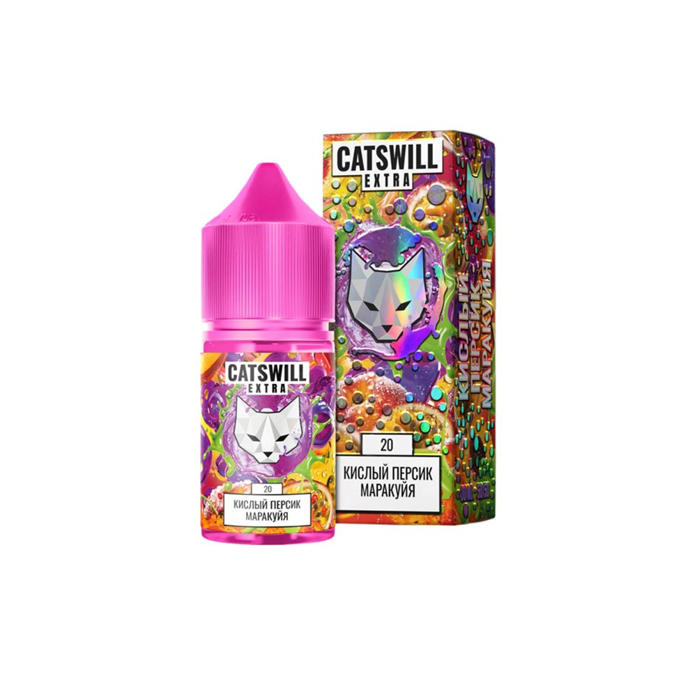 Catswill Extra salt (кислый персик/маракуйя) 20mg M
