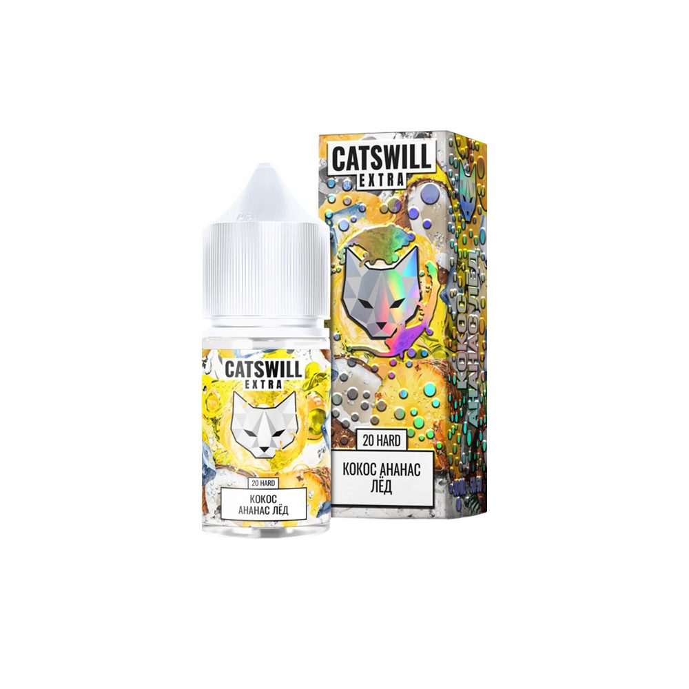 Catswill Extra salt (кокос/ананас/лед) 20 hard M