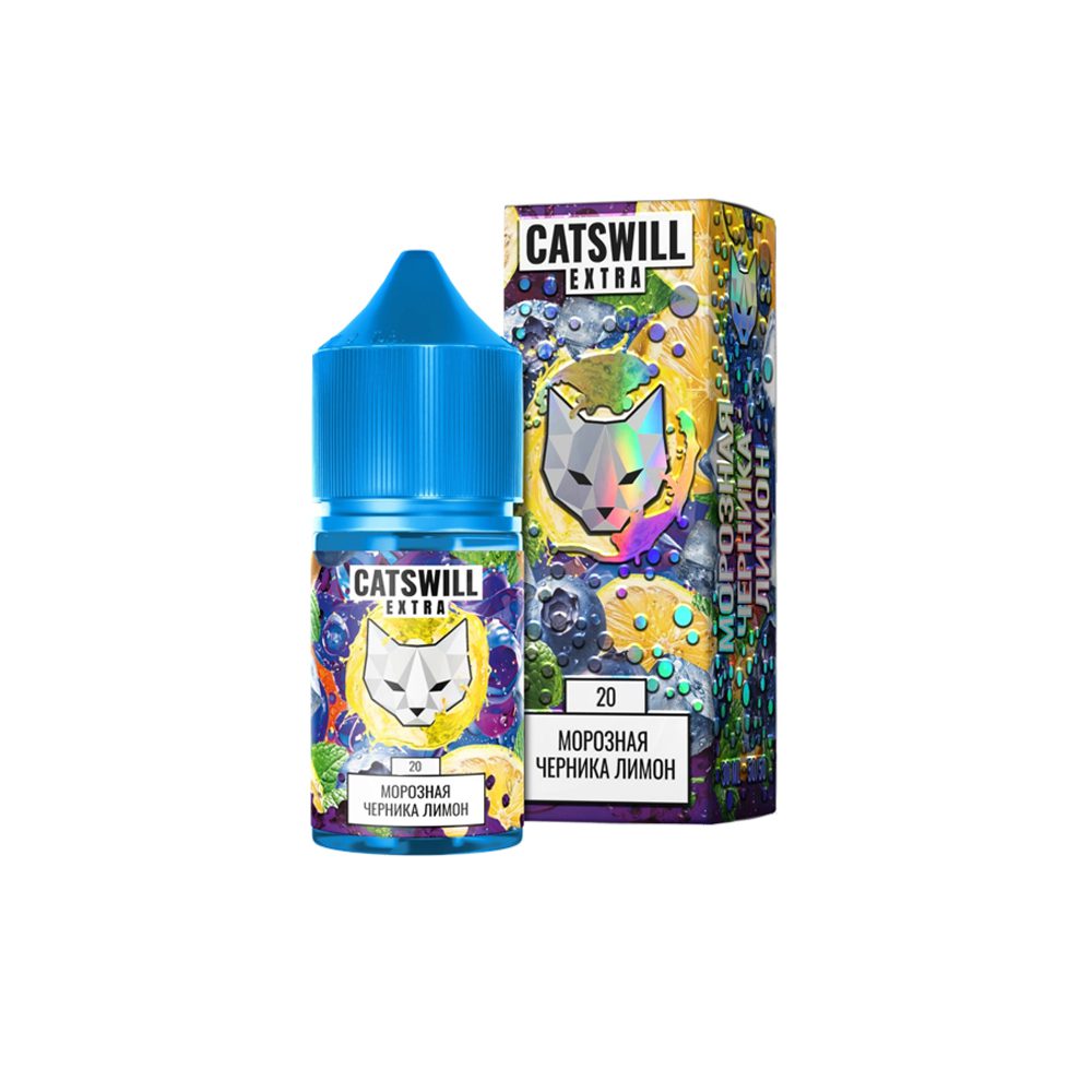 Catswill Extra salt (морозная черника/лимон) 20mg M