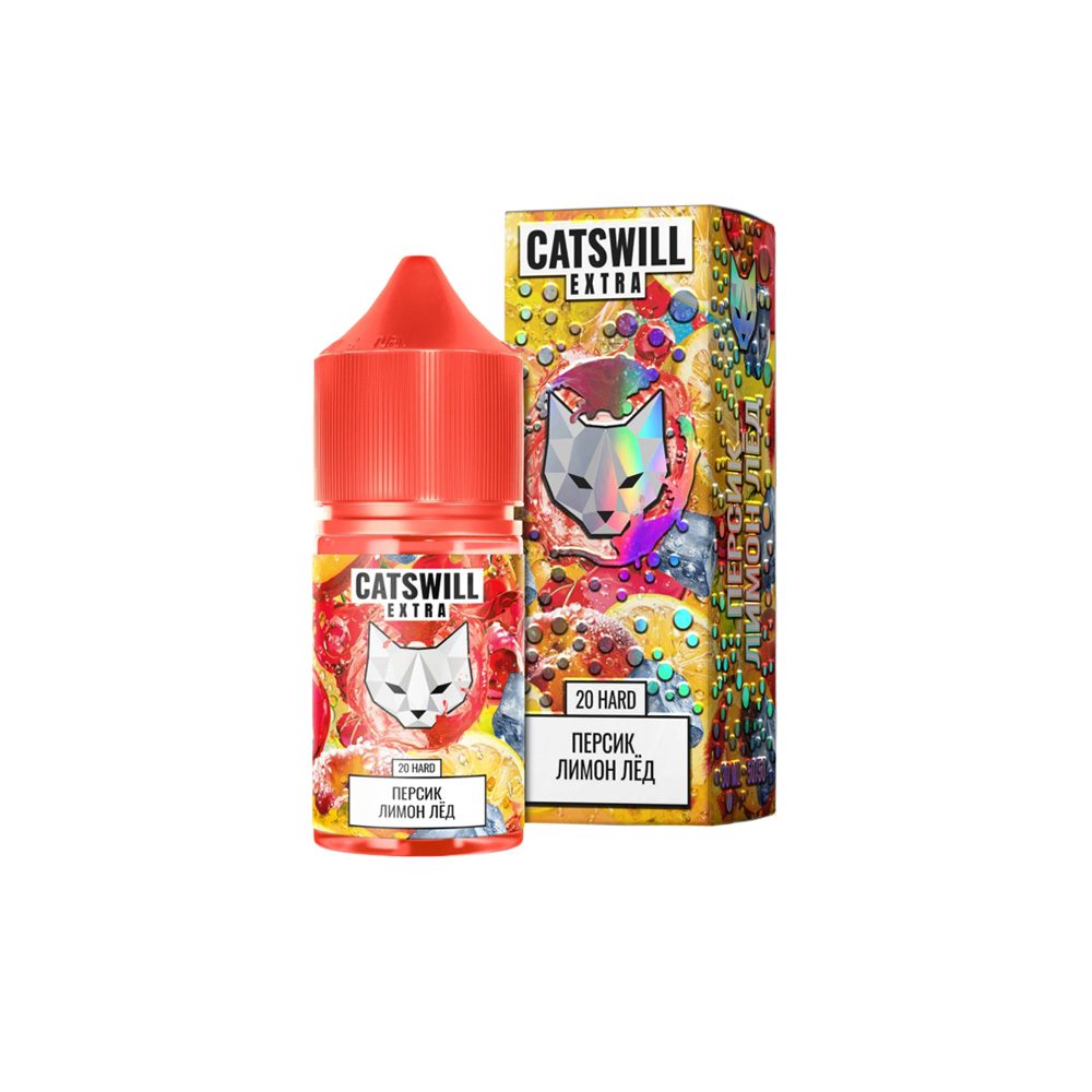 Catswill Extra salt (персик/лимон/лед) 20 hard M