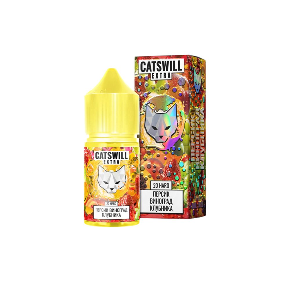 Catswill Extra salt (персик/виноград/клубника) 20 hard M