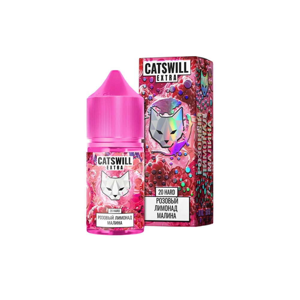 Catswill Extra salt (розовый лимонад/малина) 20 hard M