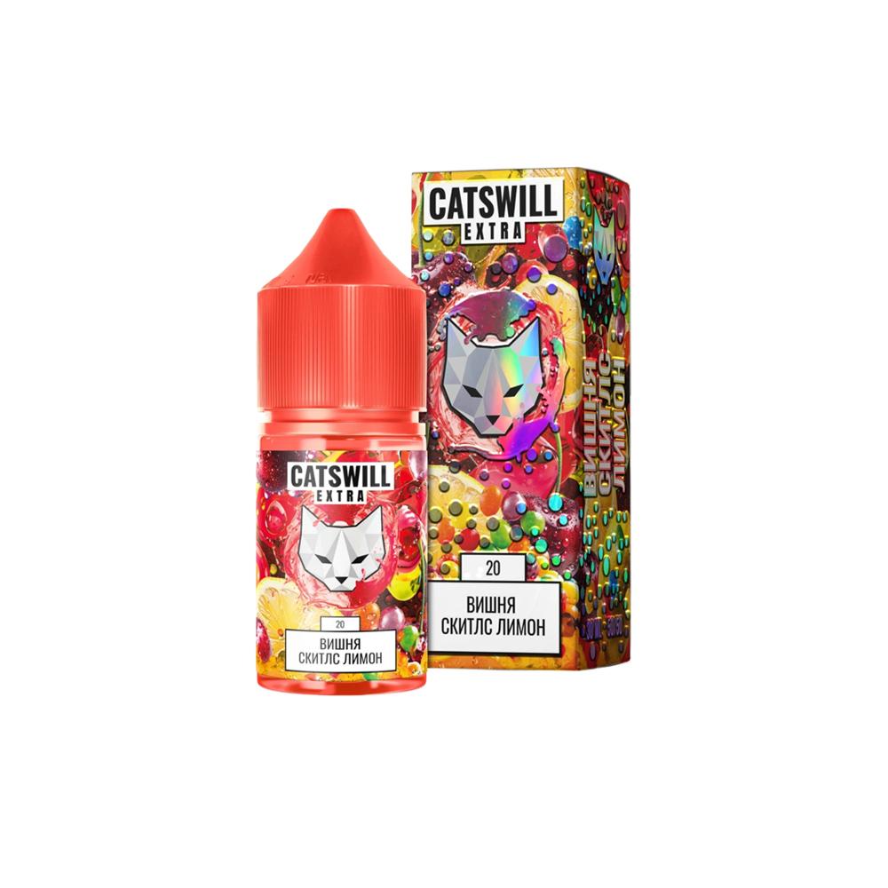 Catswill Extra salt (вишня/скитлс/лимон) 20mg M
