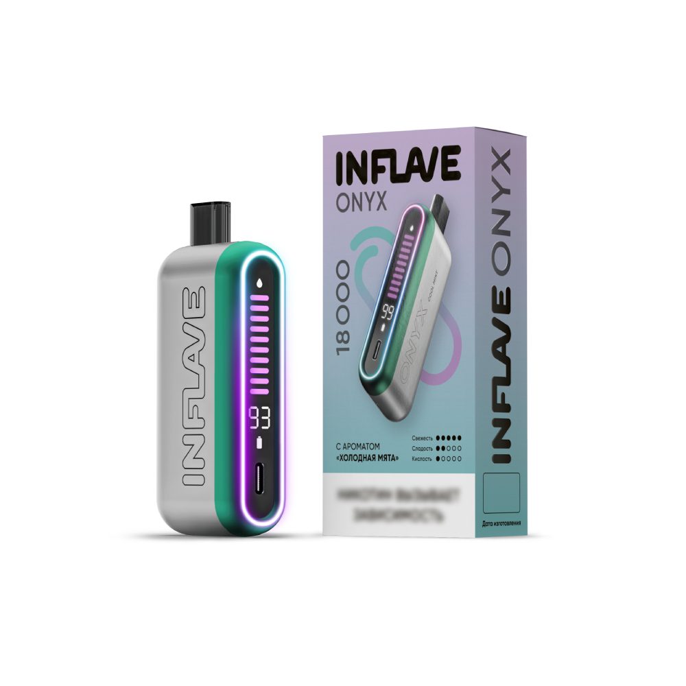 Inflave Onyx 18000 (холодная мята) M