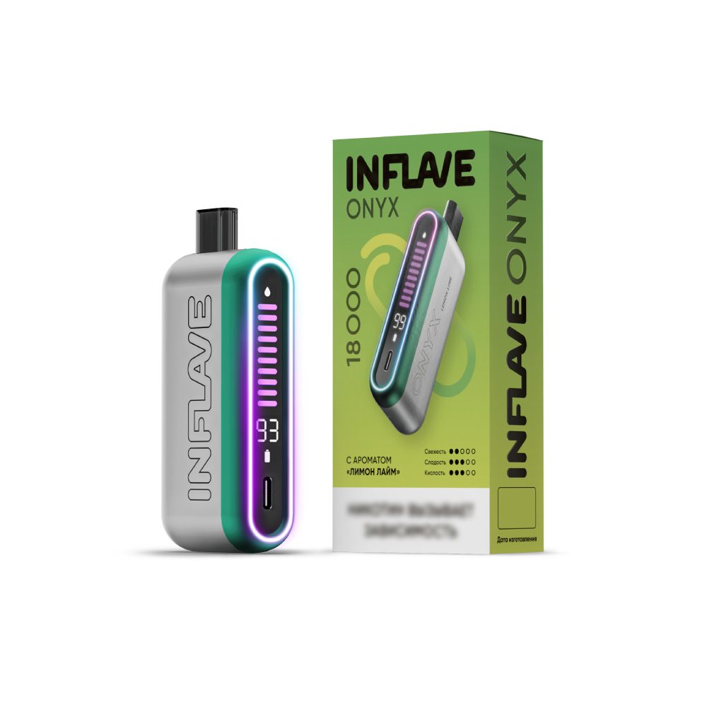 Inflave Onyx 18000 (лимон/лайм) M