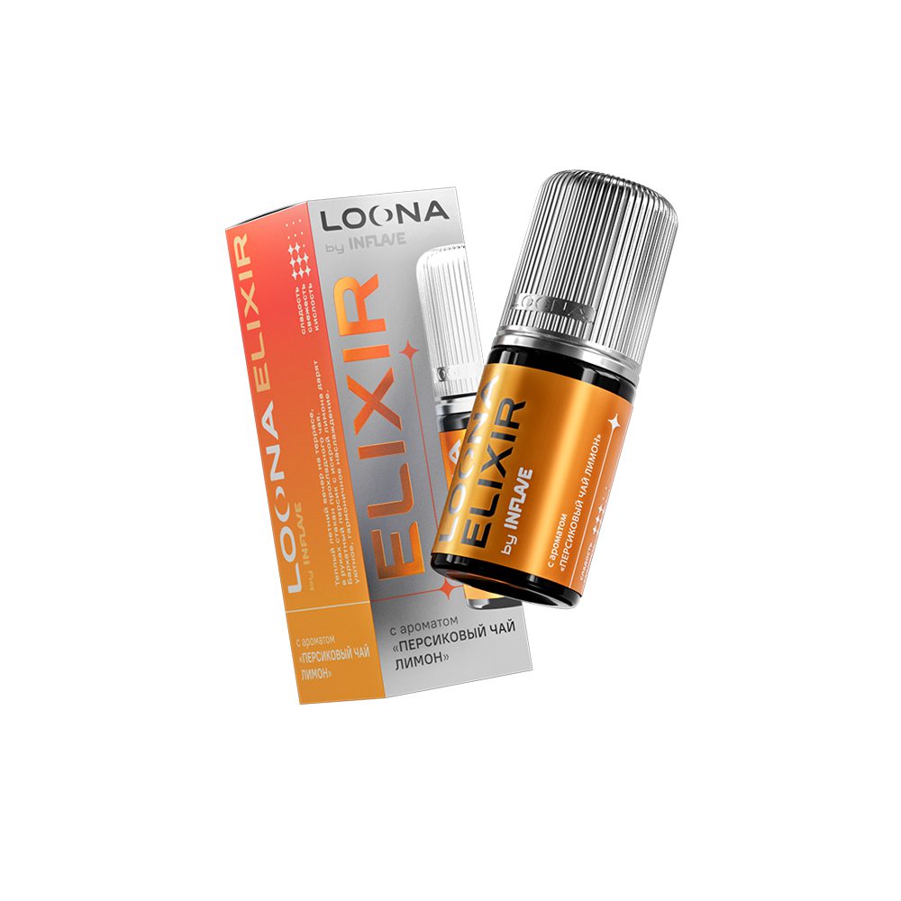 Loona Elixir salt (персиковый чай/лимон) 20mg M