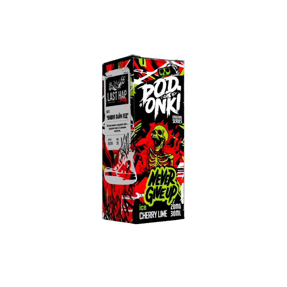 Podonki Last Hap salt (ice cherry/lime) 20mg M