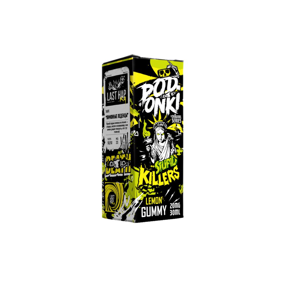 Podonki Last Hap salt (lemon gummy) 20mg M