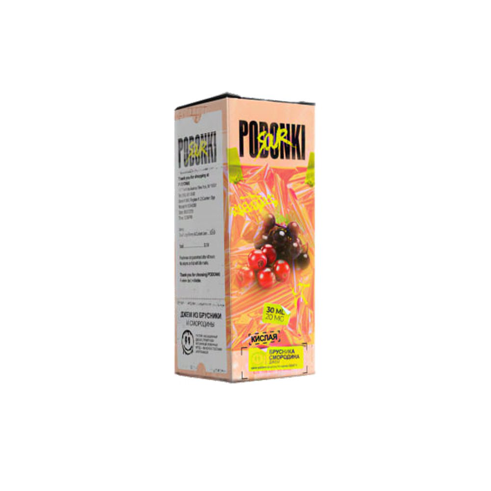 Podonki Sour salt (брусника/смородина) 20mg M