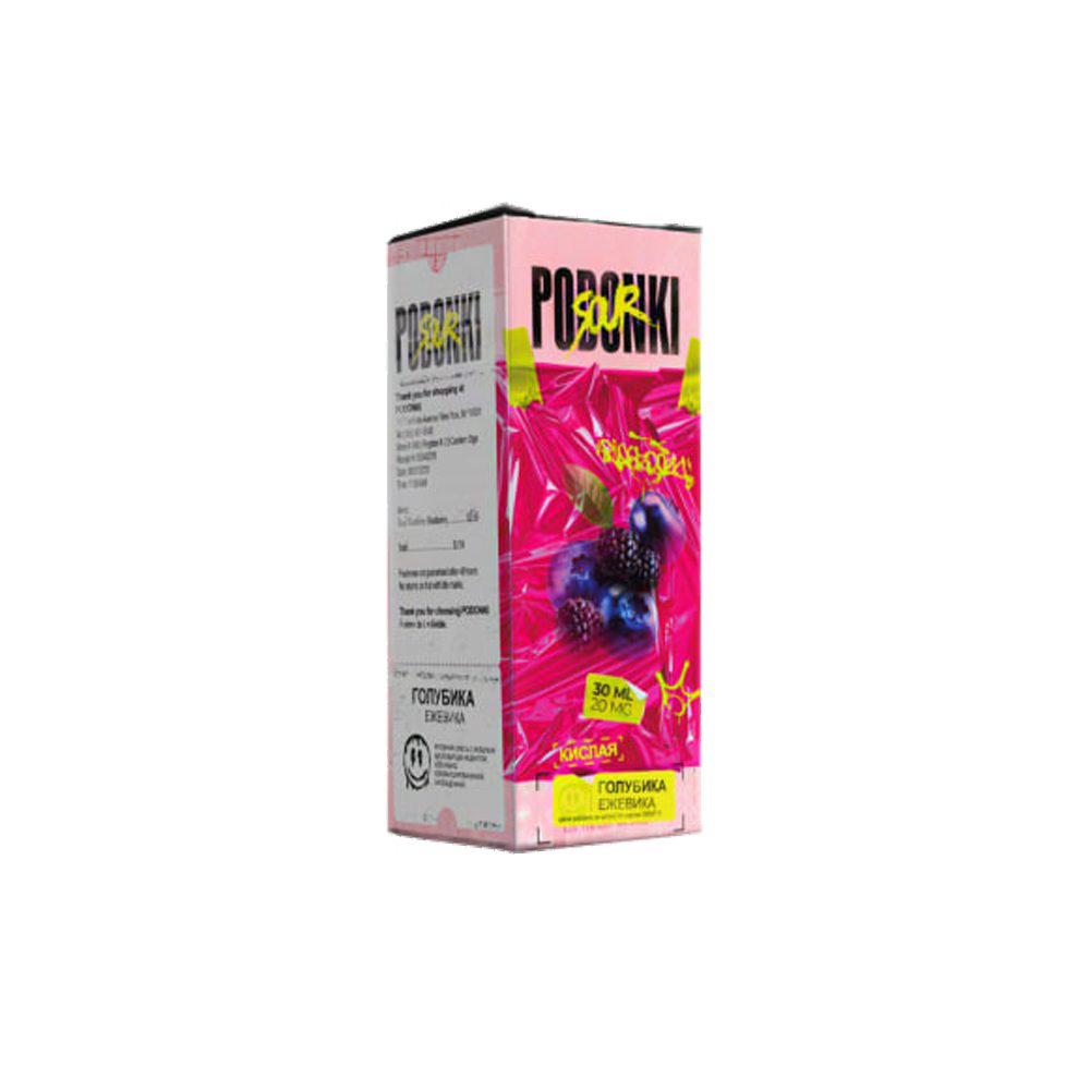 Podonki Sour salt (голубика/ежевика) 20mg M