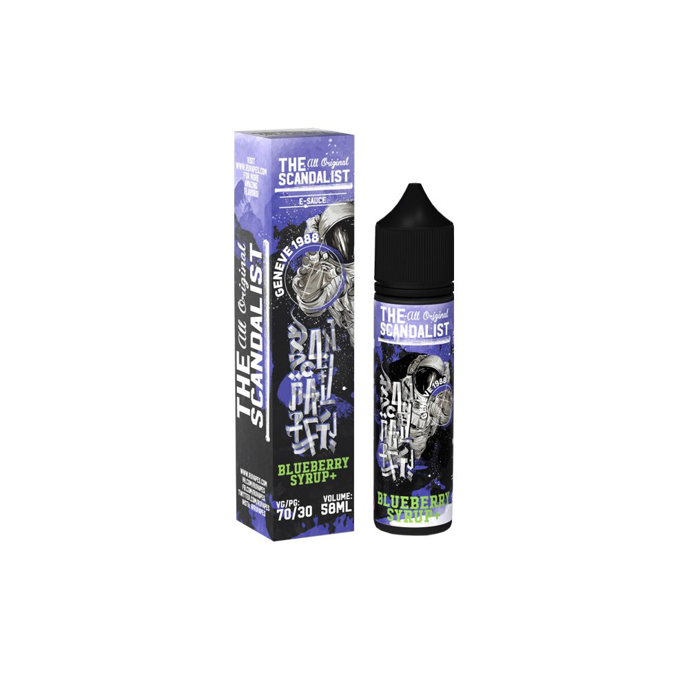 The Scandalist (blueberry syrup) 0mg M
