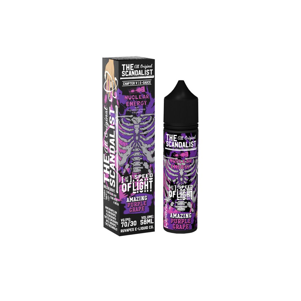 The Scandalist (iced purple grape) 0mg M