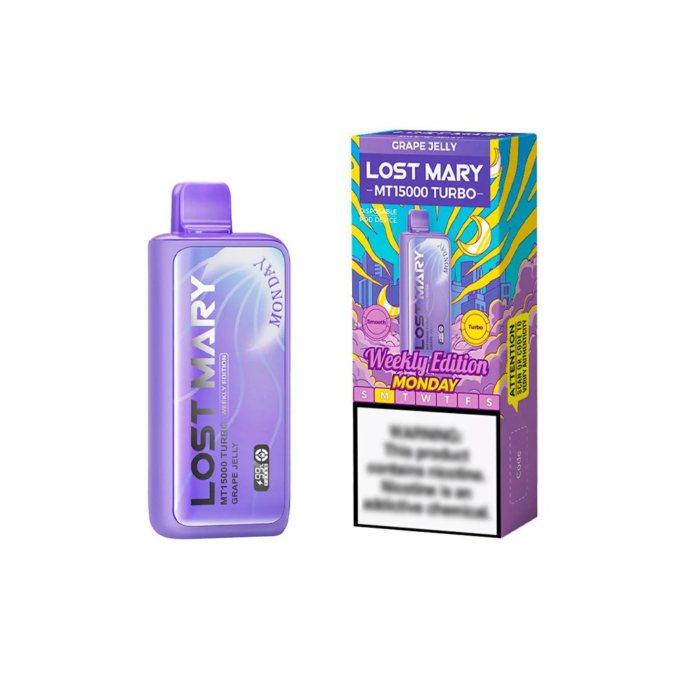 Lost Mary MT15000 Turbo (виноградное желе) M