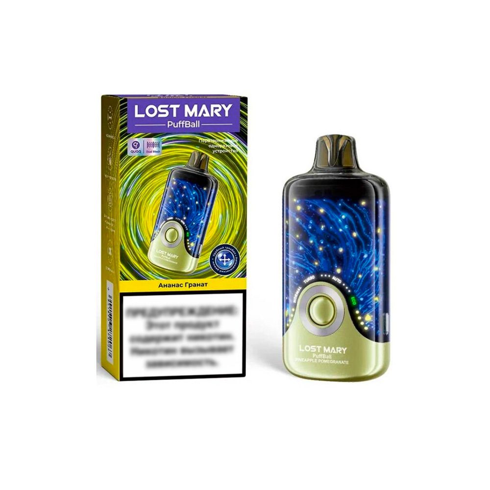Lost Mary Puffball 30000 (ананас/гранат) M