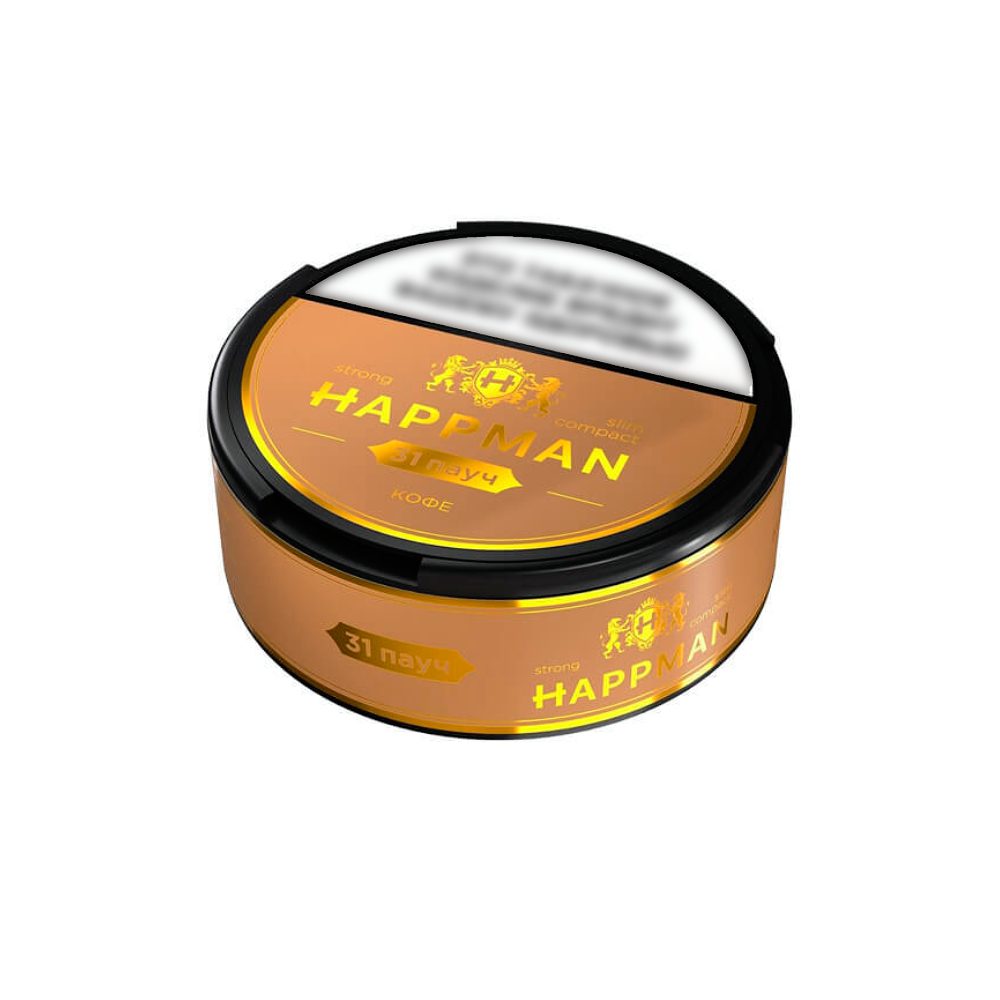 Жевательный табак Happman slim strong (кофе) 10гр M