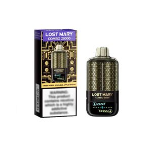 Lost Mary Combo 20000 (green apple/double apple shisha) M