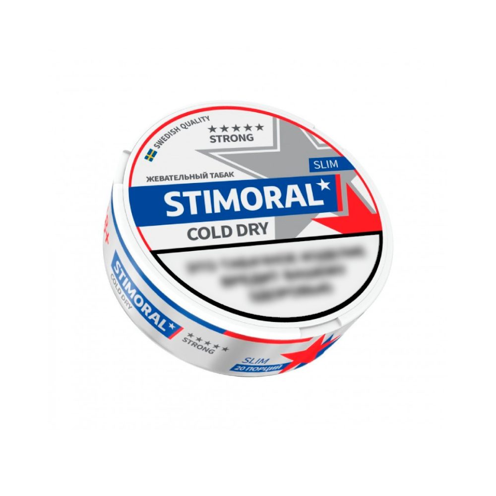 Жевательный табак Stimoral Slim (cold dry)