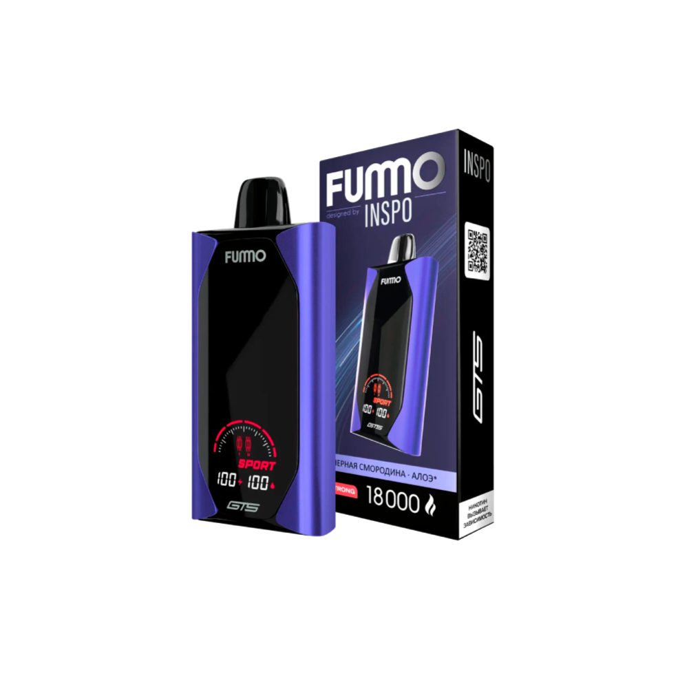 Fummo Inspo GTS 18000 (черная смородина/алоэ) M