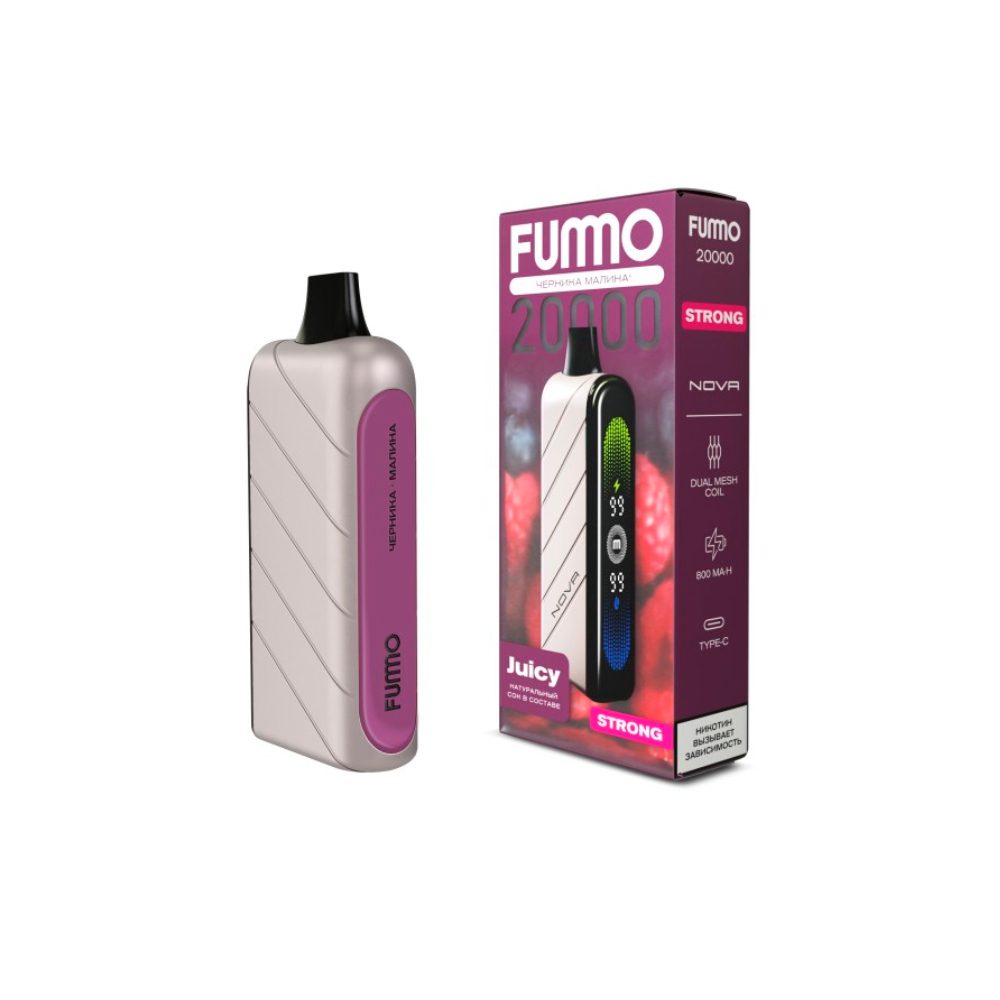 Fummo Nova Strong 20000 (черника/малина) M
