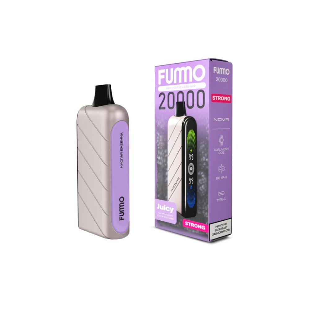 Fummo Nova Strong 20000 (кислая ежевика) M