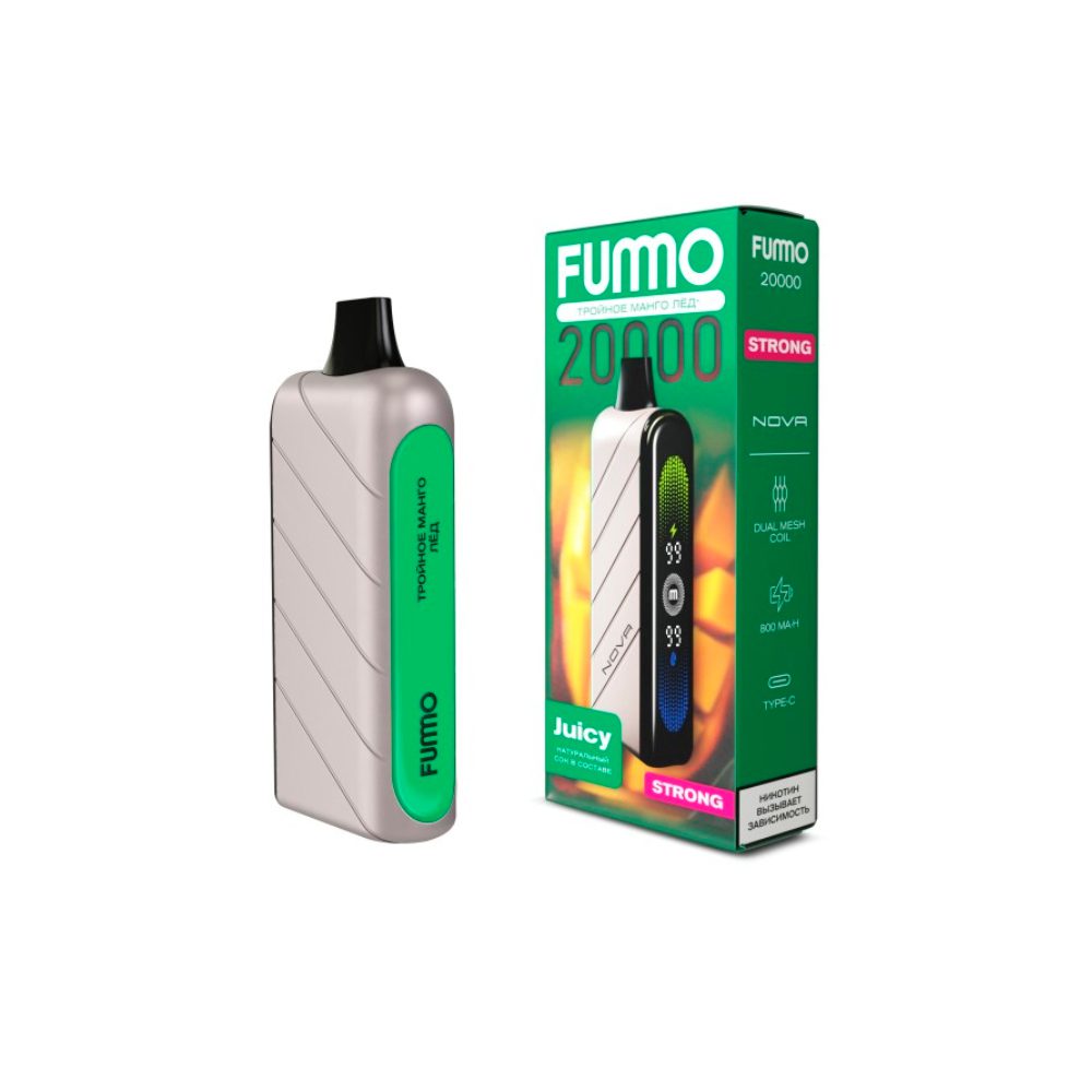 Fummo Nova Strong 20000 (тройное манго/лед) M