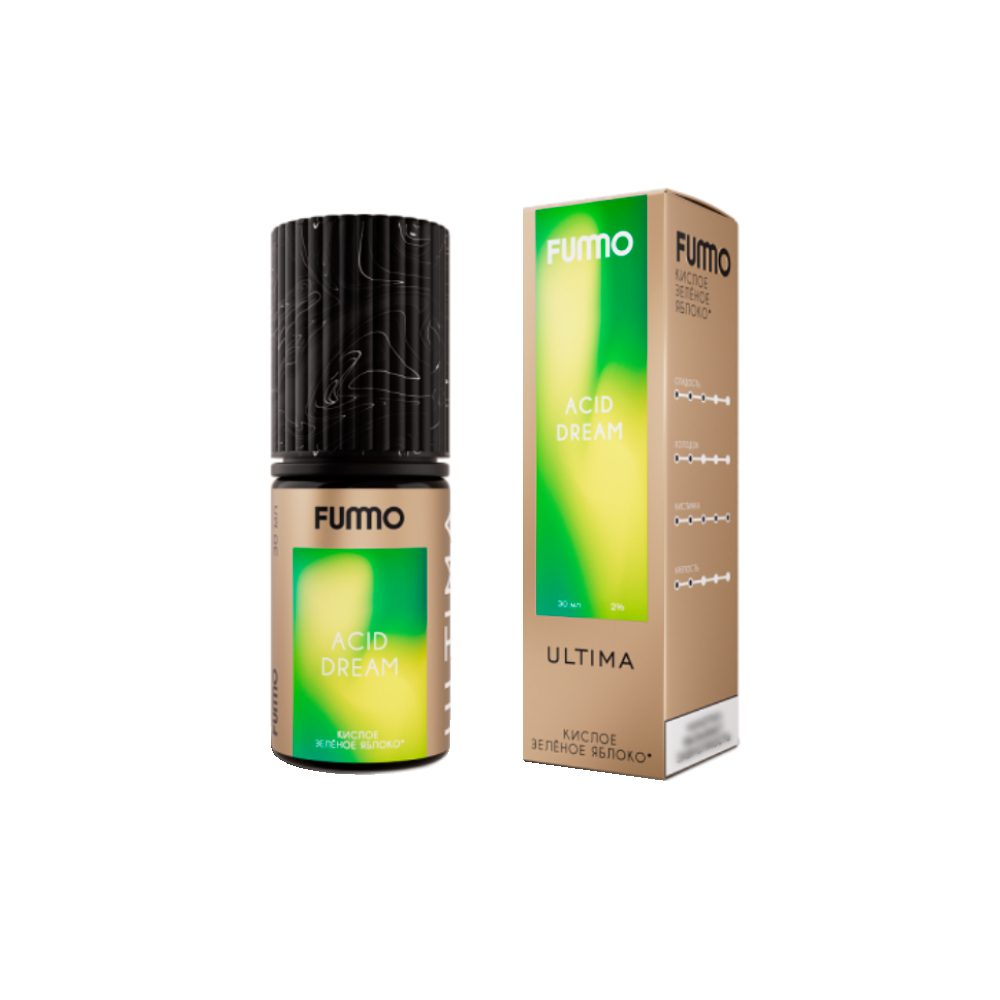 Fummo Ultima salt (кислое зеленое яблоко) 20mg M