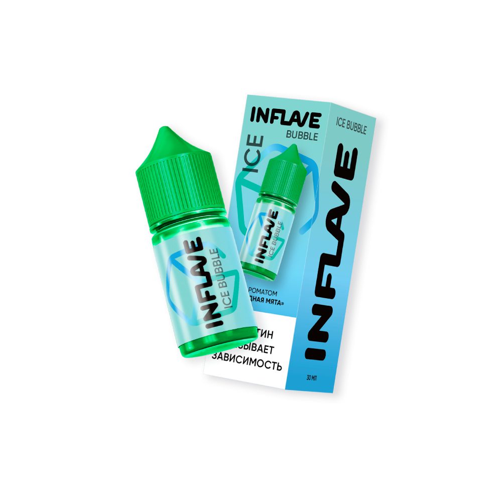Inflave Ice Bubble salt (холодная мята) 20mg M