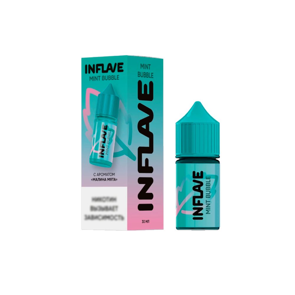 Inflave Mint Bubble salt (малина/мята) 20mg M
