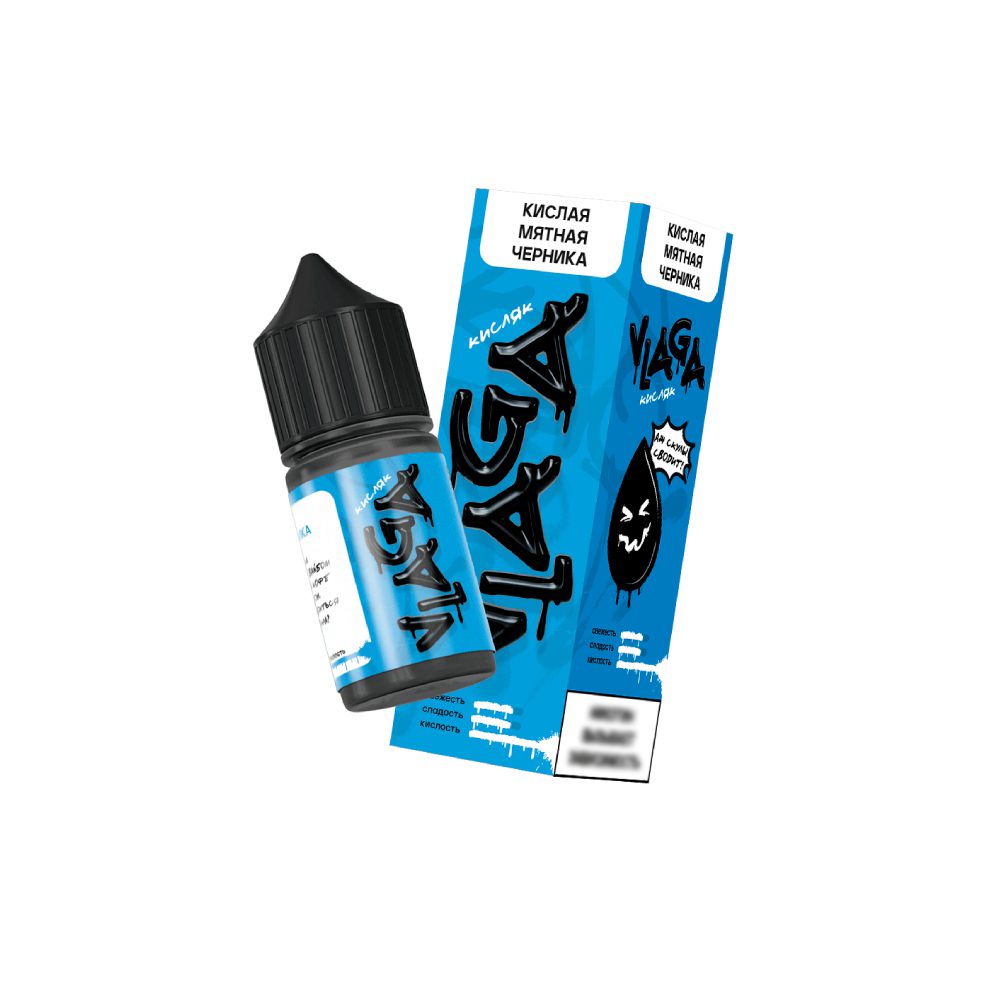 Vlaga Кисляк salt (мятная черника) 20mg M