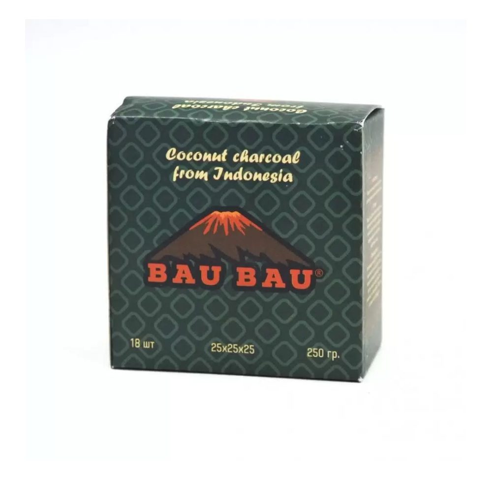 BauBau 25мм/18шт уголь для кальяна