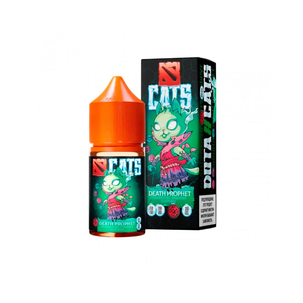 Dota Cats salt (грейпфрутово-вишневая газировка) 20 hard M