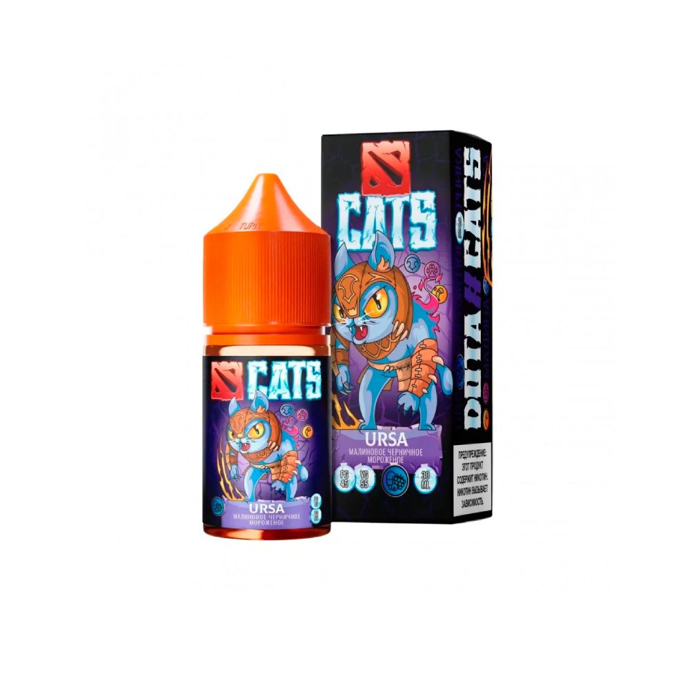 Dota Cats salt (малина/черника/мороженое) 20 hard M