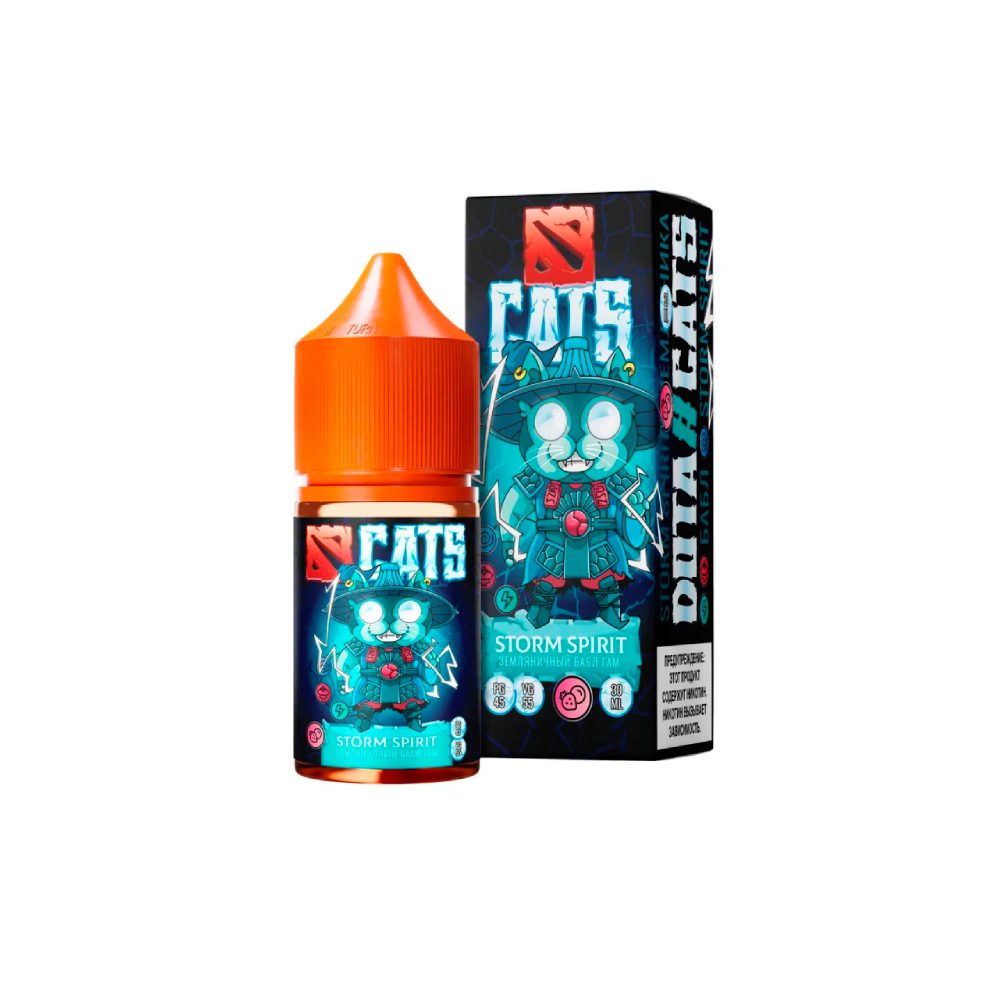 Dota Cats salt (земляничный бабл гам) 20 hard M