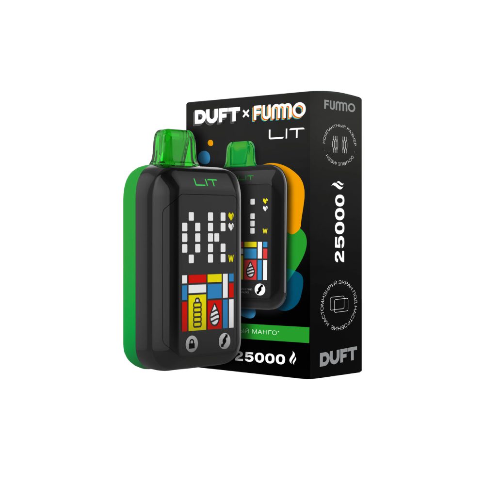 Fummo Lit 25000 (зеленый чай/лимон) M