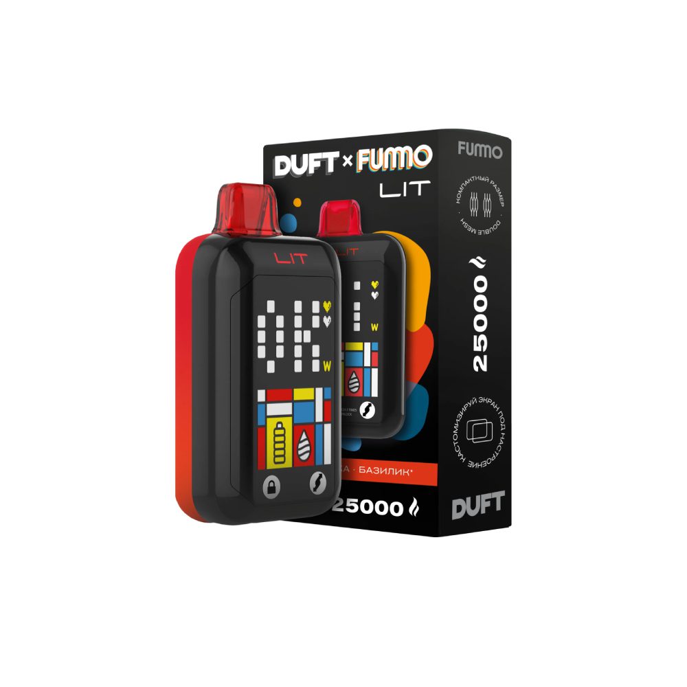 Fummo Lit 25000 (земляника/базилик) M