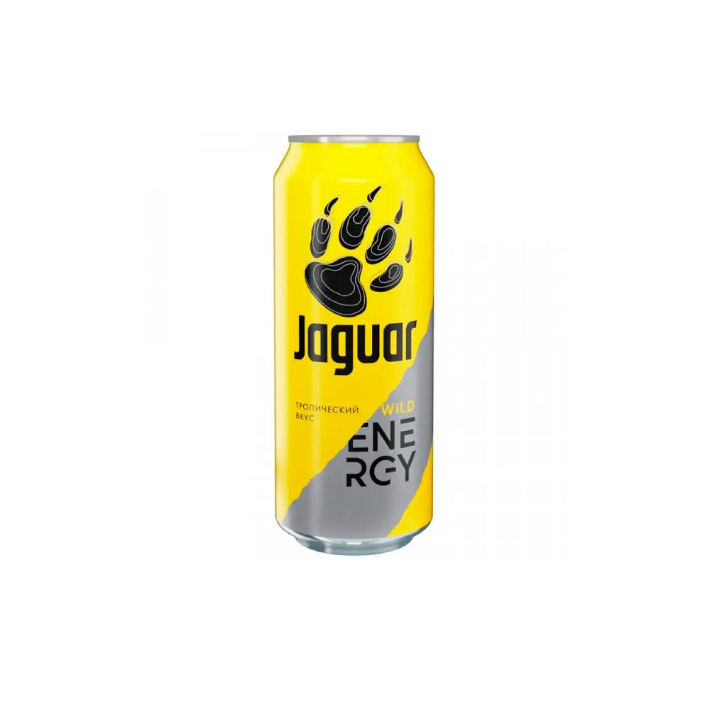 Напиток Jaguar Wild Energy (тропический) 0.45л