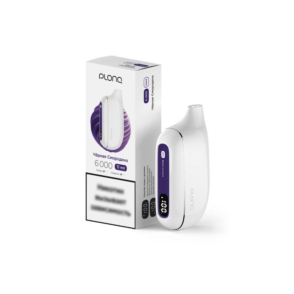 Plonq Max 6000 (черная смородина) M