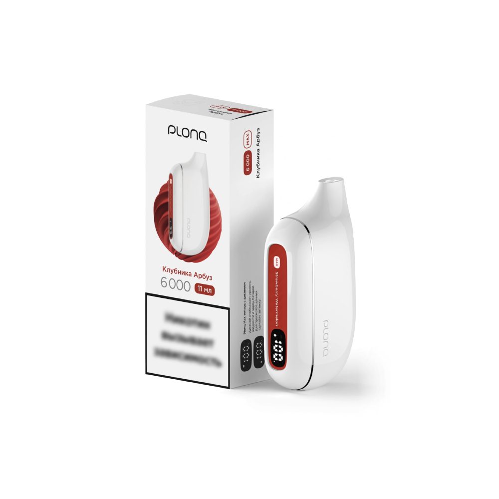 Plonq Max 6000 (клубника/арбуз) M