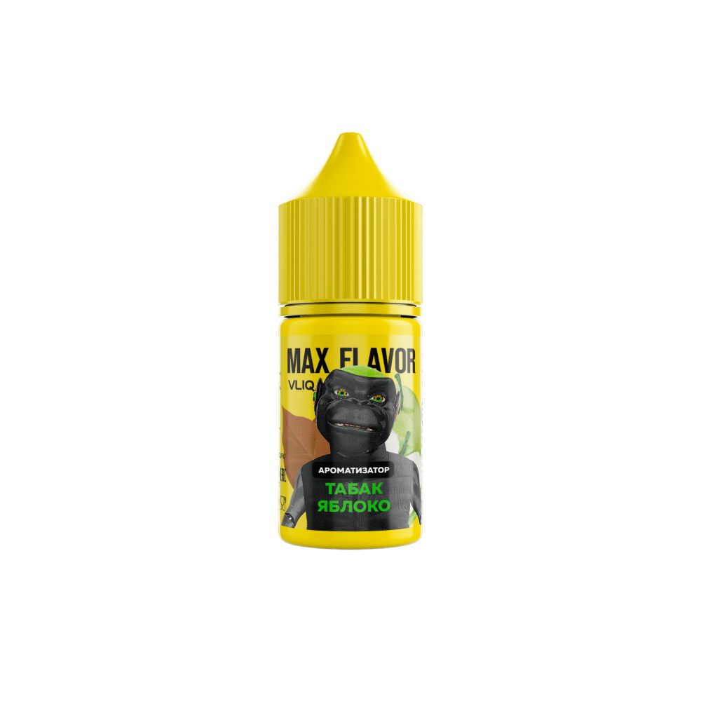 Vliq Max Flavor Tobacco salt (табак яблоко) 20 hard M