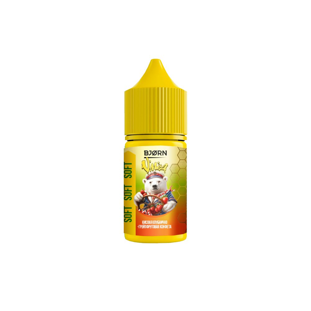 Bjorn Vмед salt (кислая клубнично-грейпфрутовая конфета) 20mg M