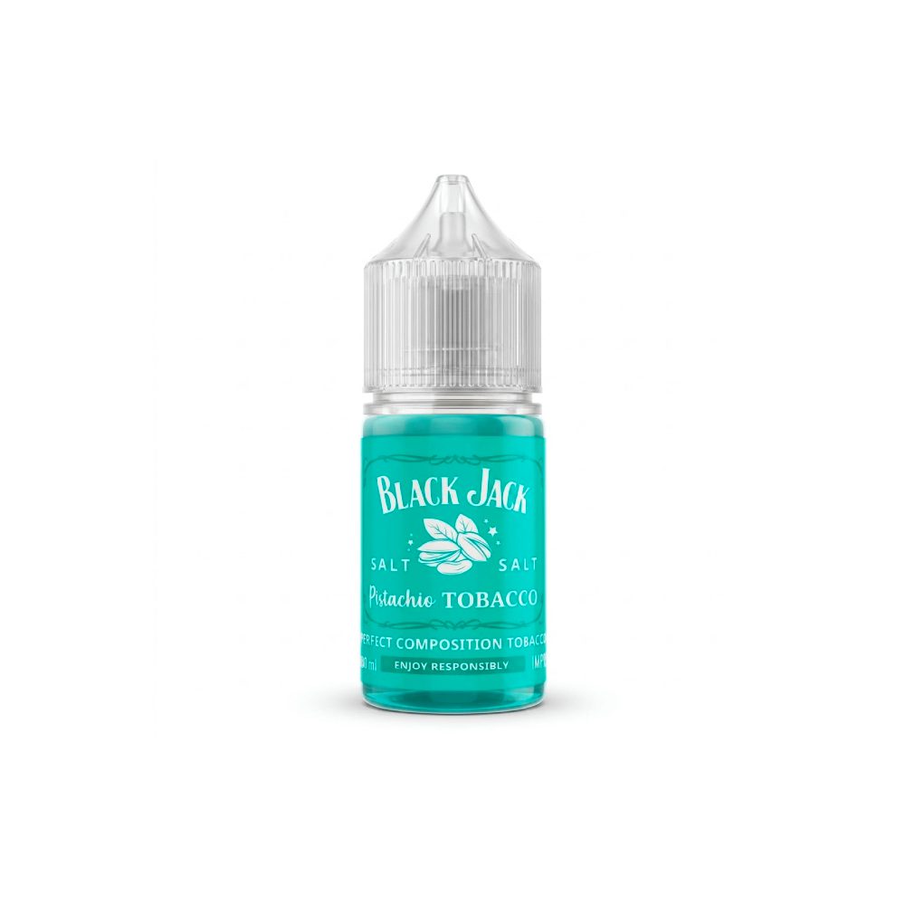 Black Jack salt (pistacho tobacco) 20mg M
