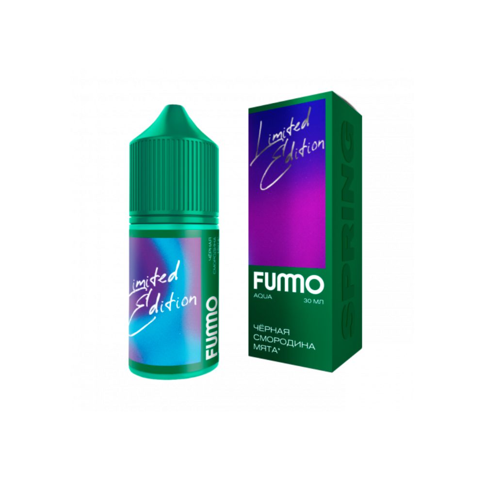 Fummo Aqua Spring Limited Edition salt (черная смородина/мята) 20mg M