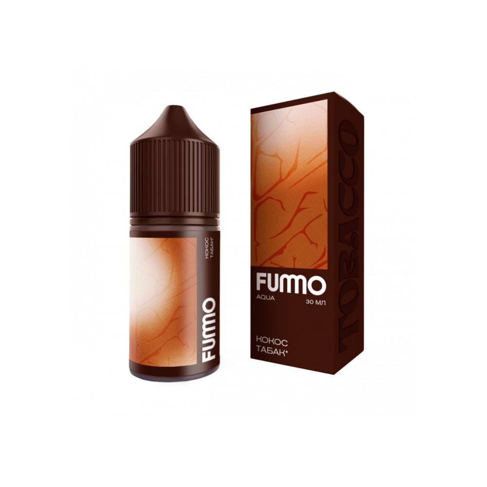 Fummo Aqua Tobacco salt (кокос/табак) 20mg M