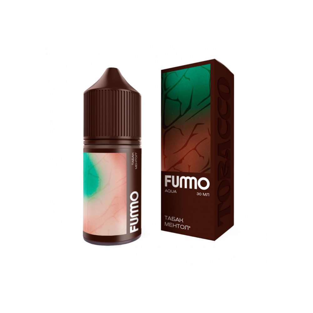 Fummo Aqua Tobacco salt (табак/ментол) 20mg M