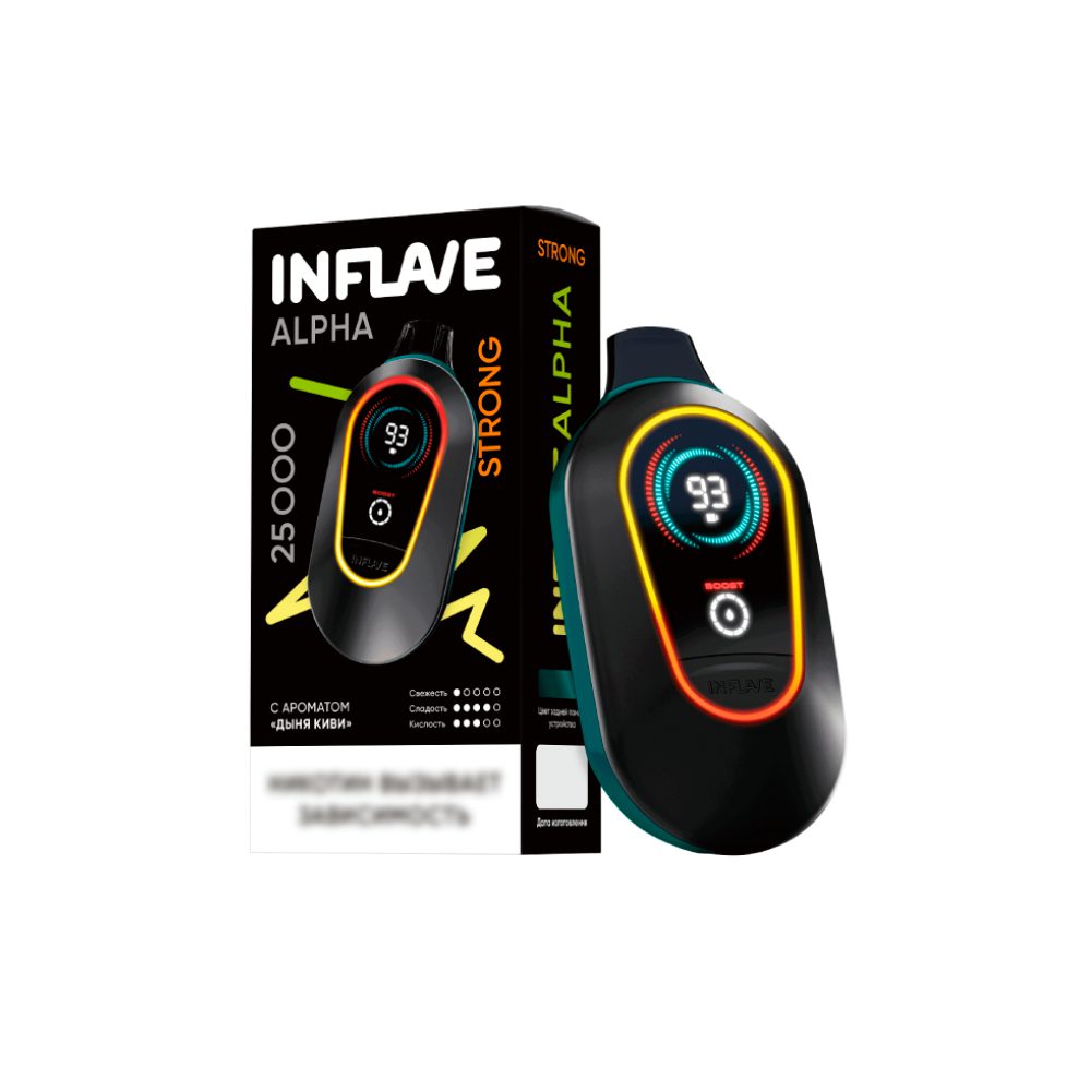 Inflave Alpha Strong 25000 (дыня/киви) M